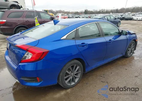 2020 Honda Civic Ex z USA, uszkodzony, nr VIN 19XFC1F38LE025037